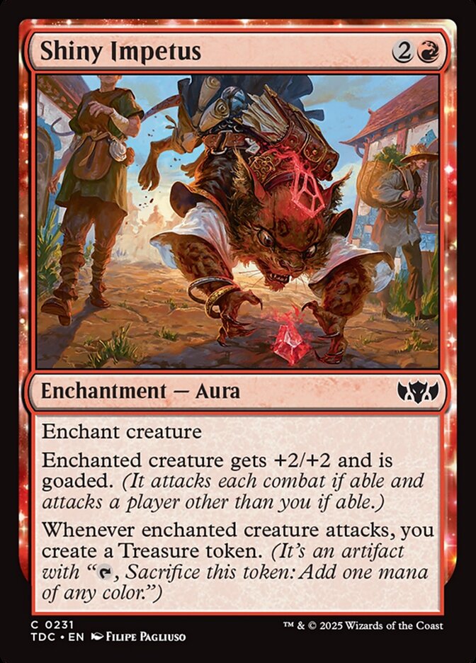Shiny Impetus (231) - Tarkir: Dragonstorm Commander (TDC)