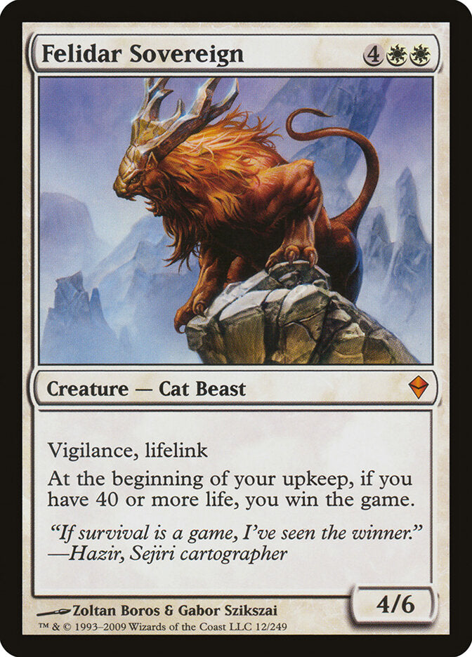 Felidar Sovereign (12) - Zendikar (ZEN)