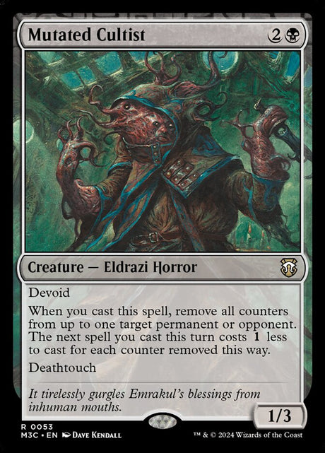 Mutated Cultist (53) - Modern Horizons 3 Commander (M3C)