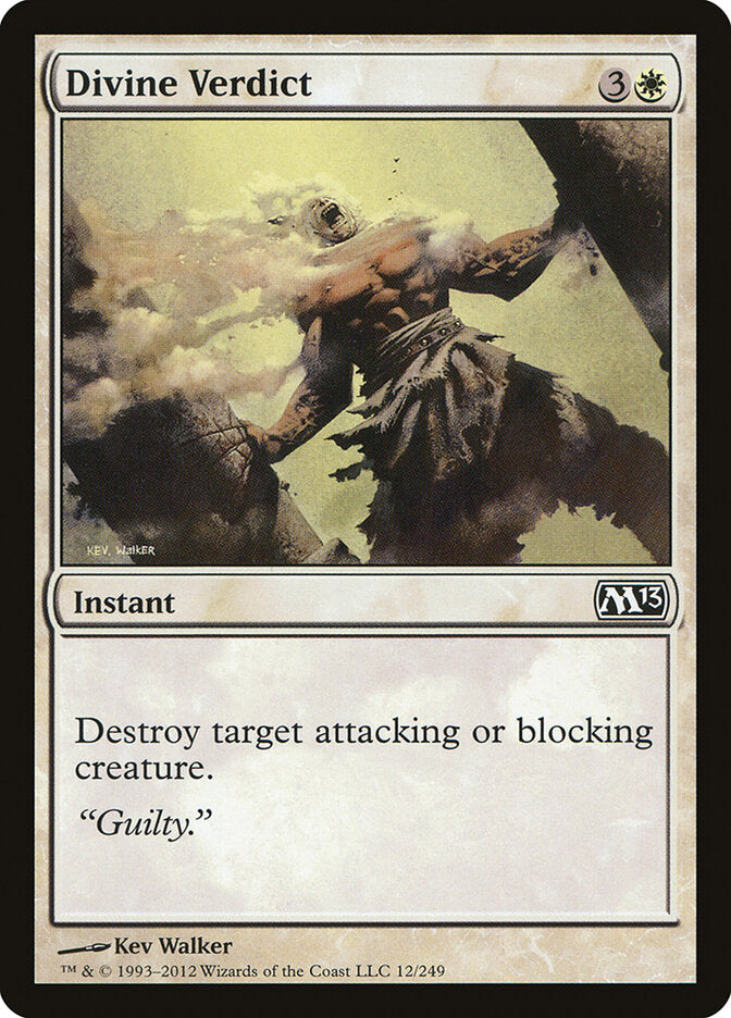 Divine Verdict (12) - Magic 2013 (M13)