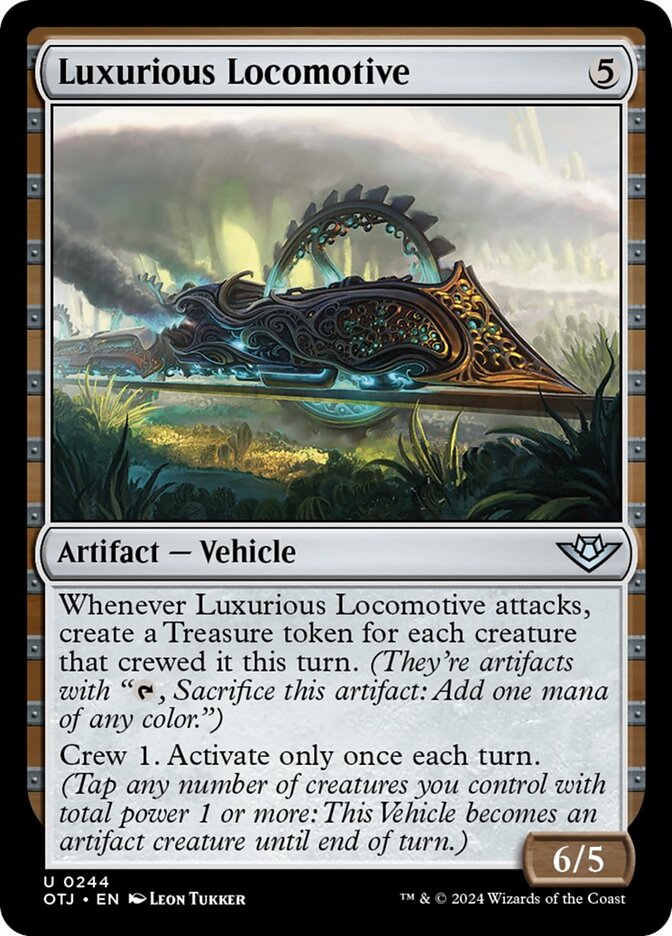 Luxurious Locomotive - [Foil] Outlaws of Thunder Junction (OTJ)