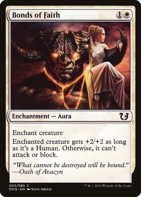 Bonds of Faith (2) - Duel Decks: Blessed vs. Cursed (DDQ)