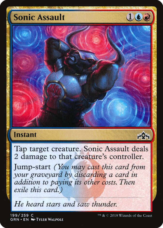 Sonic Assault (199) - Guilds of Ravnica (GRN)