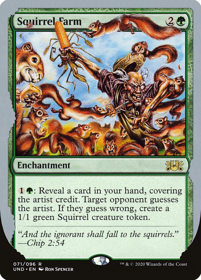 Squirrel Farm (71) - Unsanctioned (UND)