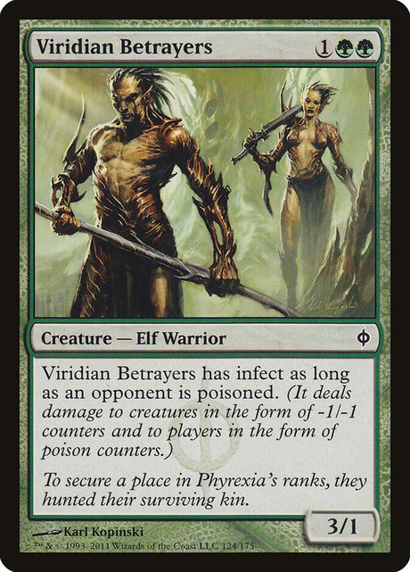 Viridian Betrayers (124) - New Phyrexia (NPH)
