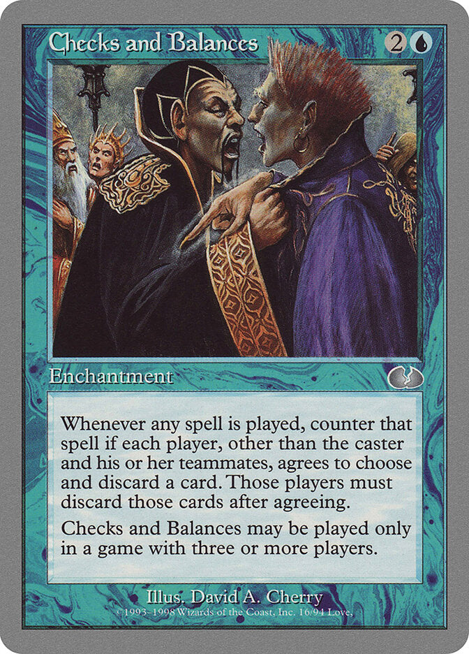 Checks and Balances (16) - Unglued (UGL)