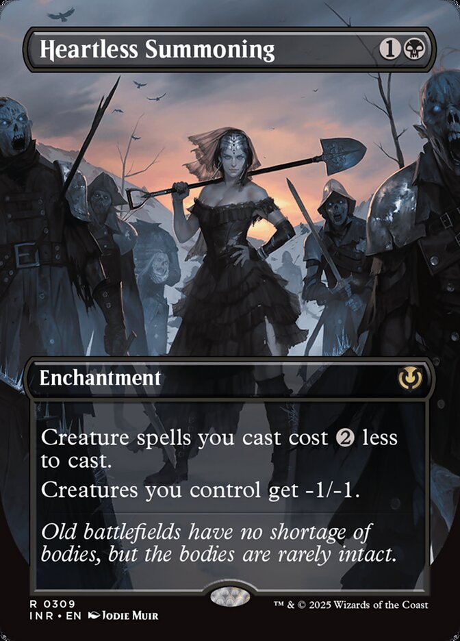 Heartless Summoning - [Foil, Borderless] Innistrad Remastered (INR)