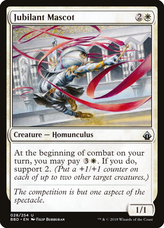 Jubilant Mascot (28) - Battlebond (BBD)