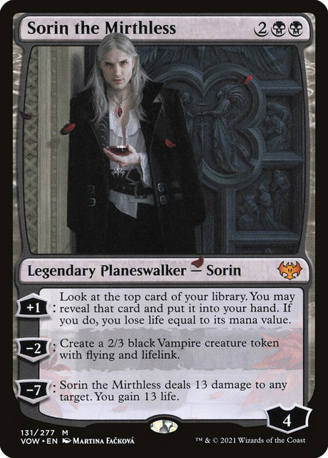 Sorin the Mirthless (131) - Innistrad: Crimson Vow (VOW)