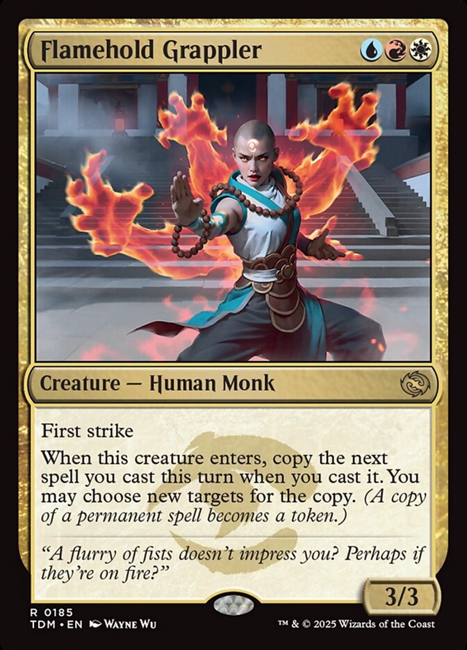 Flamehold Grappler (185) - Tarkir: Dragonstorm (TDM)