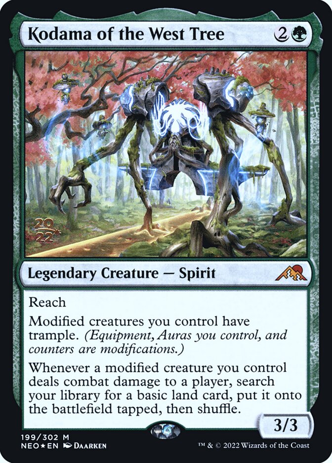 Kodama of the West Tree (199s) - Kamigawa: Neon Dynasty Promos (PNEO)