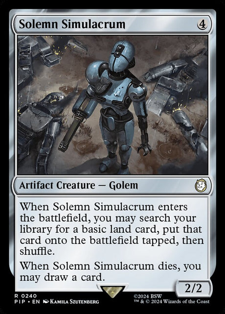 Solemn Simulacrum (240) - Fallout (PIP)