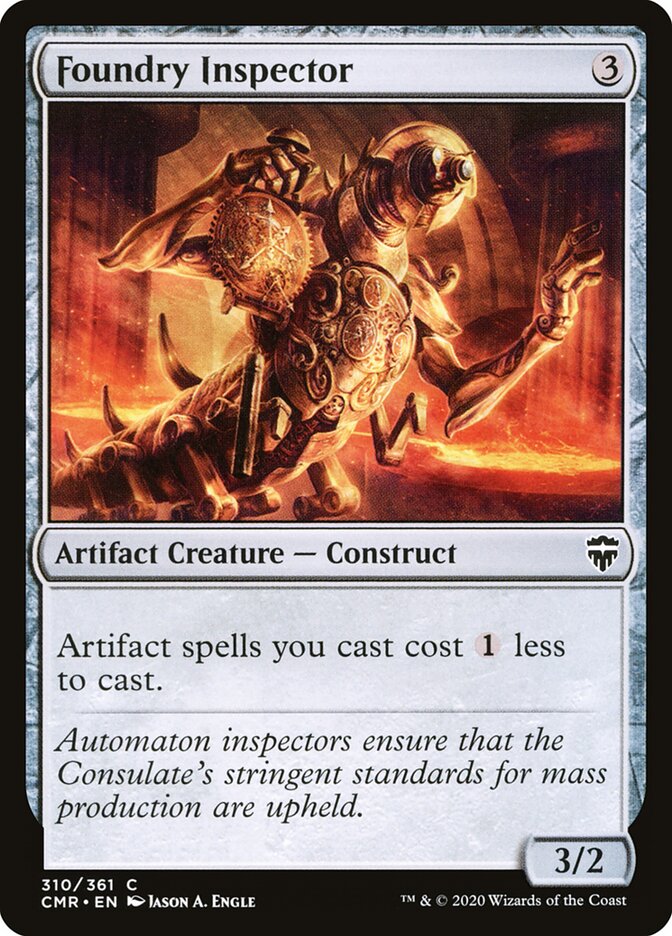 Foundry Inspector (310) - Commander Legends (CMR)
