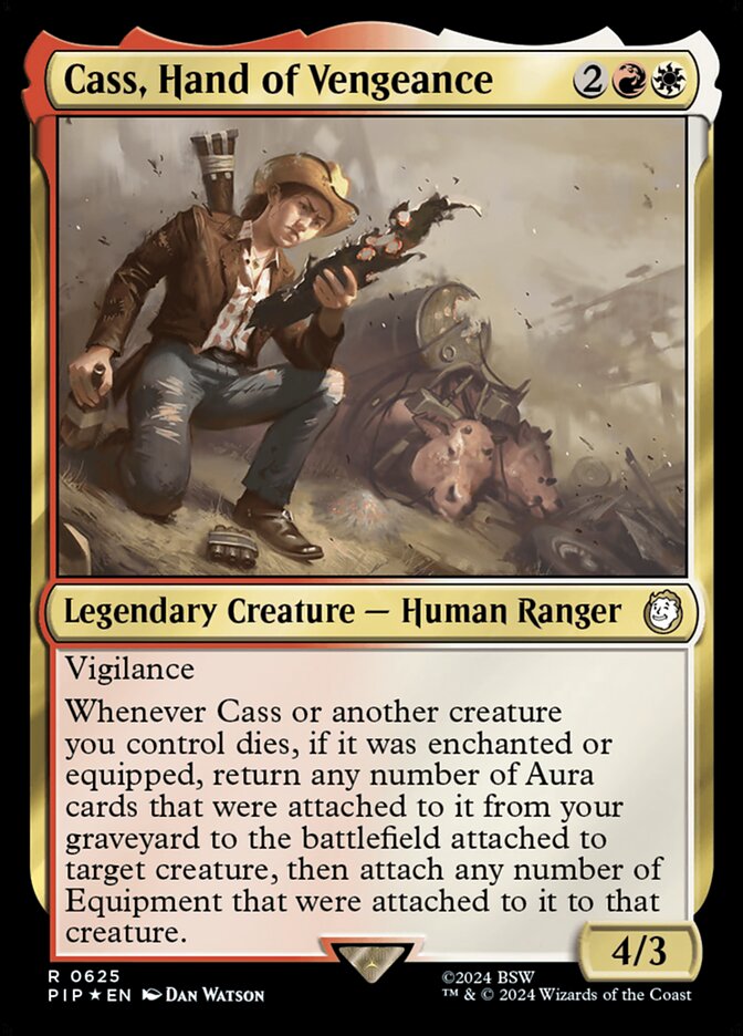 Cass, Hand of Vengeance - [Surge Foil] Fallout (PIP)