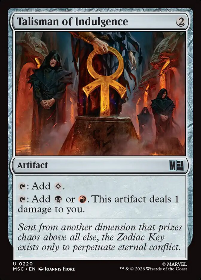 Talisman of Indulgence (220) - Marvel Super Heroes Commander (MSC)