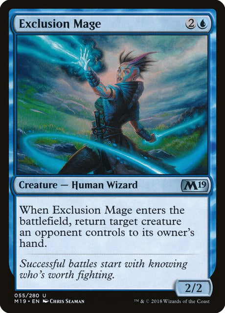 Exclusion Mage (55) - Core Set 2019 (M19)