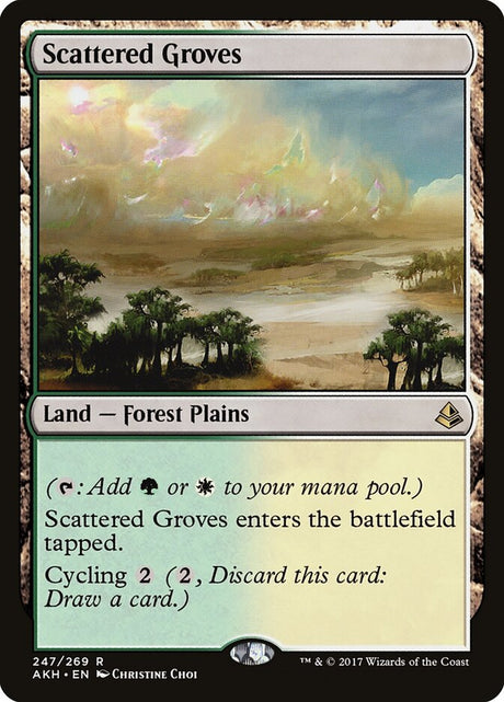 Scattered Groves (247) - Amonkhet (AKH)