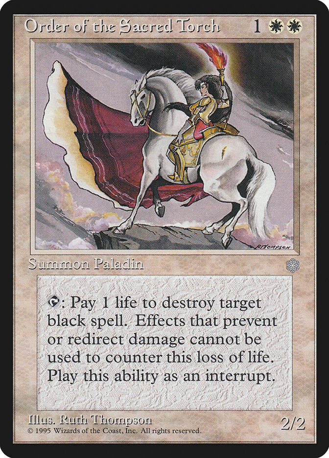 Order of the Sacred Torch (45) - Ice Age (ICE)