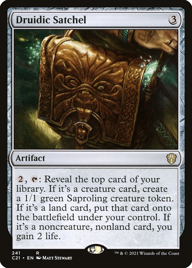 Druidic Satchel (241) - Commander 2021 (C21)