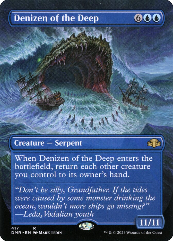 Denizen of the Deep (417) - Dominaria Remastered (DMR)