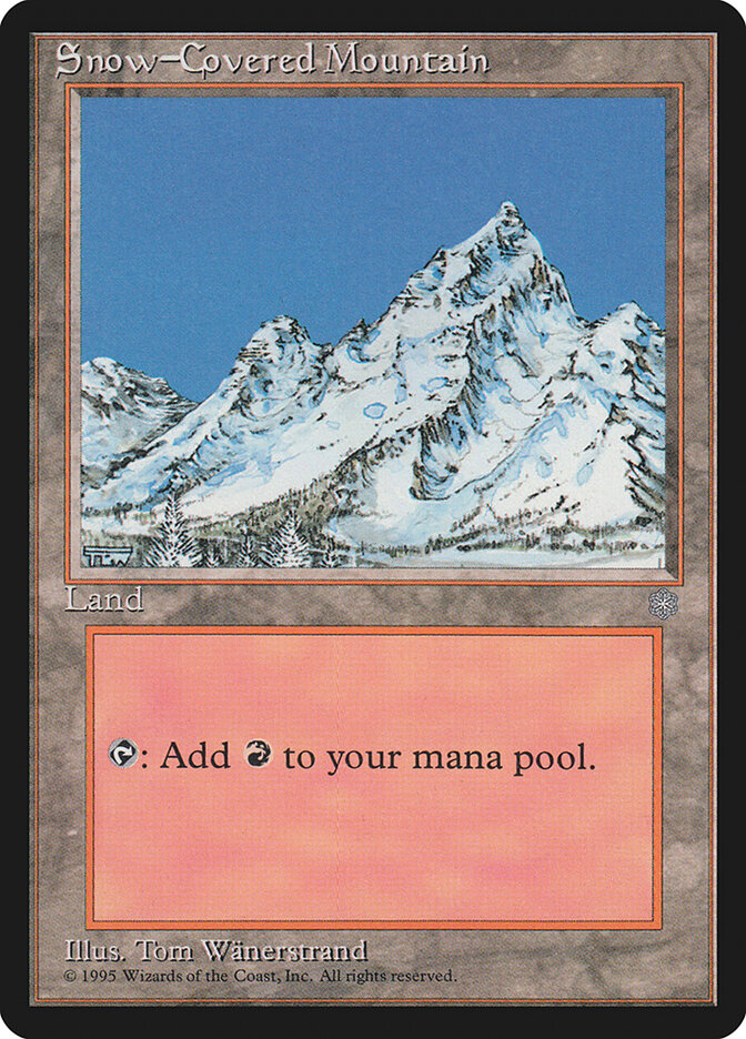 Snow-Covered Mountain (379) - Ice Age (ICE)