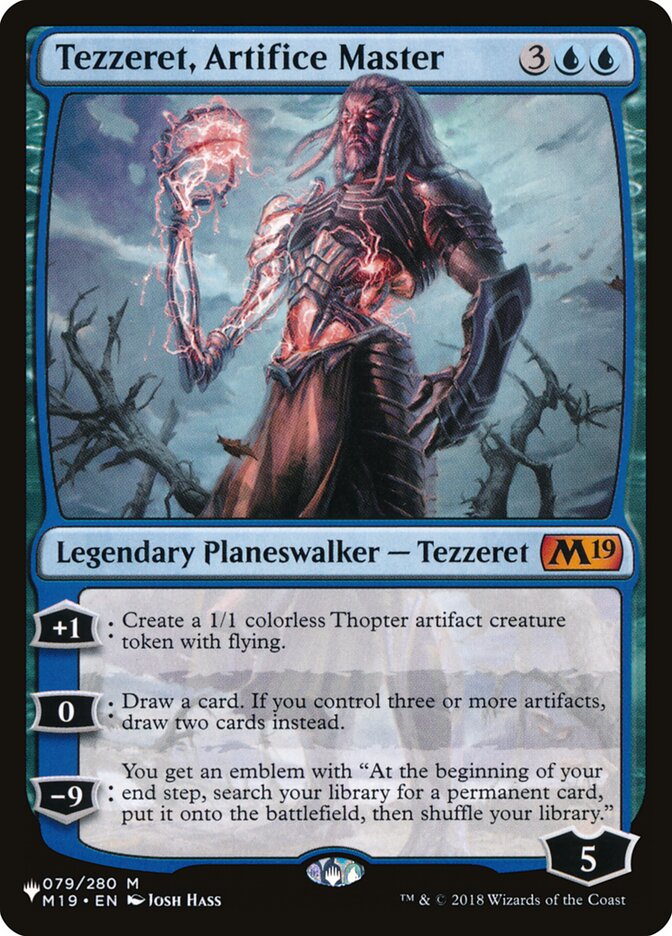 Tezzeret, Artifice Master (M19-79) - The List (PLST)