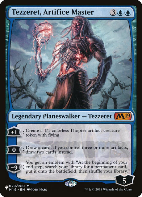 Tezzeret, Artifice Master (M19-79) - The List (PLST)