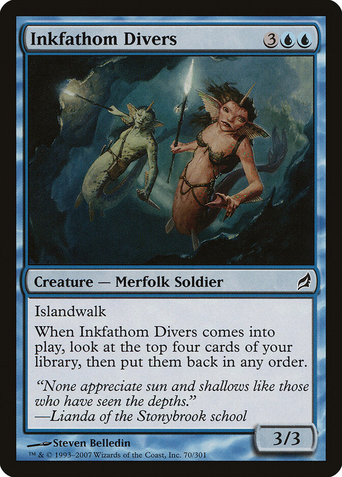 Inkfathom Divers (70) - Lorwyn (LRW)