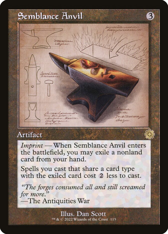 Semblance Anvil (115) - The Brothers' War Retro Artifacts (BRR)