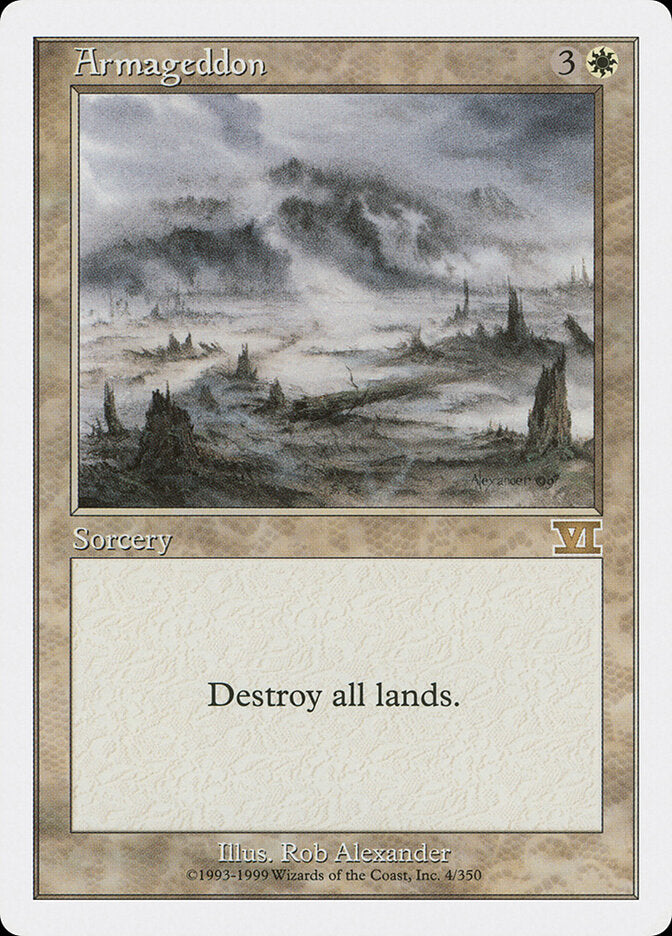 Armageddon (4) - Classic Sixth Edition (6ED)