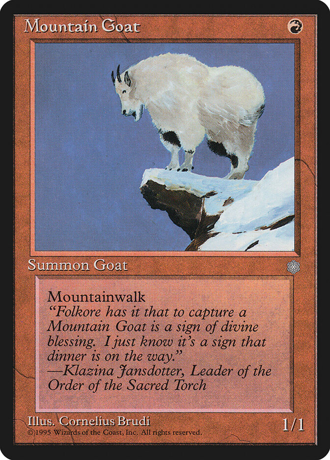 Mountain Goat (203) - Ice Age (ICE)