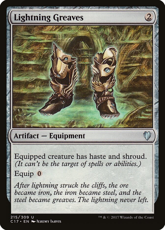 Lightning Greaves (215) - Commander 2017 (C17)