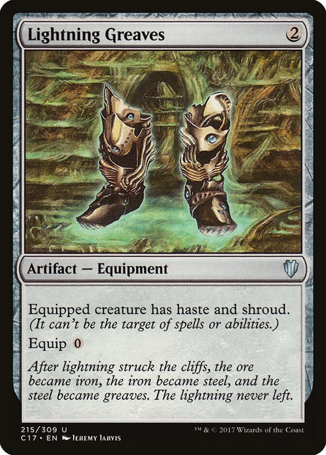 Lightning Greaves (215) - Commander 2017 (C17)
