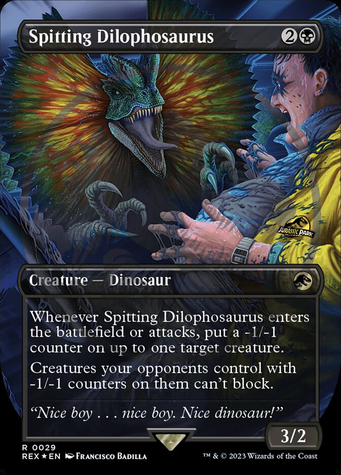Spitting Dilophosaurus (29) - Jurassic World Collection (REX)
