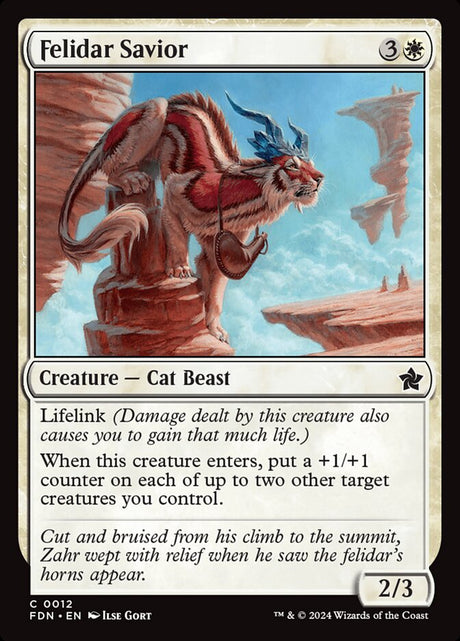 Felidar Savior (12) - Foundations (FDN)