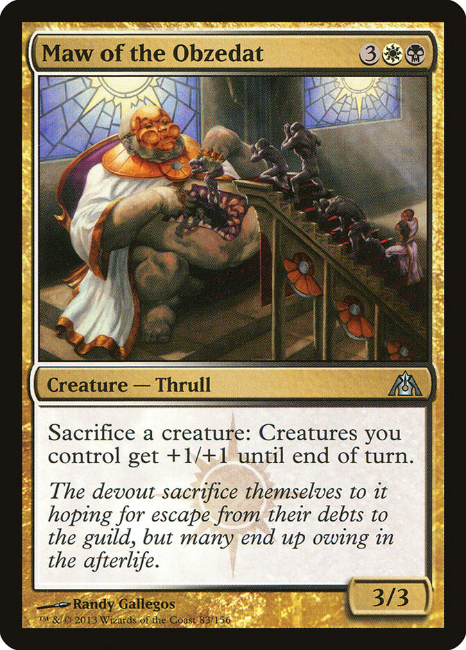 Maw of the Obzedat (83) - Dragon's Maze (DGM)