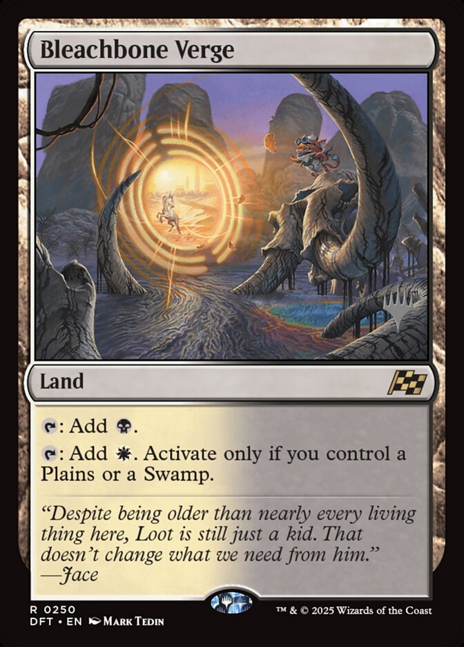 Bleachbone Verge (250p) - Aetherdrift Promos (PDFT)