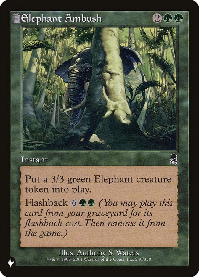 Elephant Ambush (ODY-240) - The List (PLST)