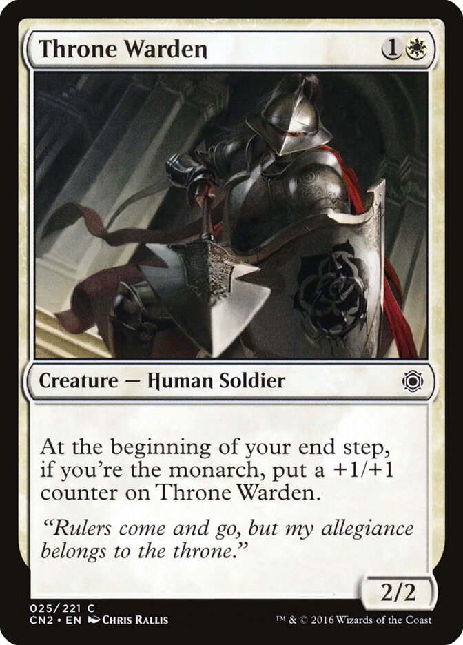 Throne Warden (25) - Conspiracy: Take the Crown (CN2)