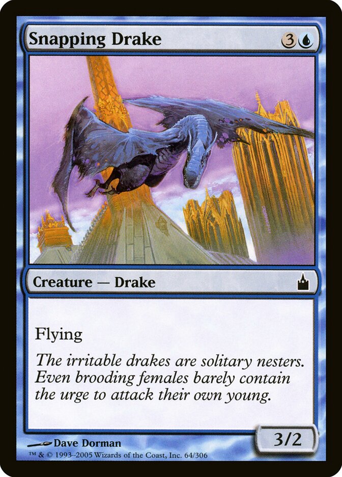 Snapping Drake (64) - Ravnica: City of Guilds (RAV)