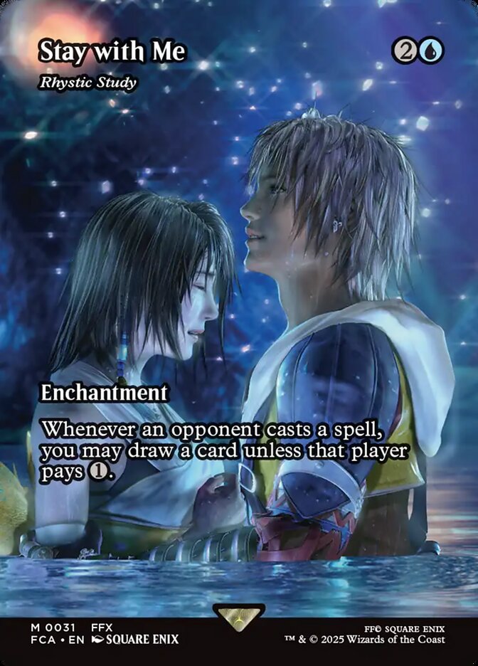 Stay with Me - Rhystic Study (31) - Final Fantasy: Through the Ages (FCA)