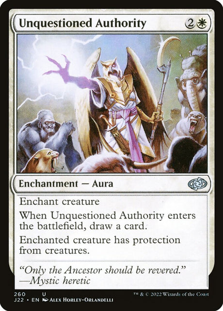 Unquestioned Authority (260) - Jumpstart 2022 (J22)