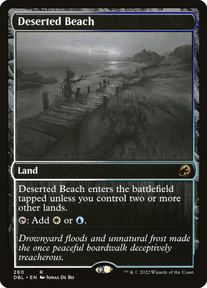 Deserted Beach - [Foil] Innistrad: Double Feature (DBL)