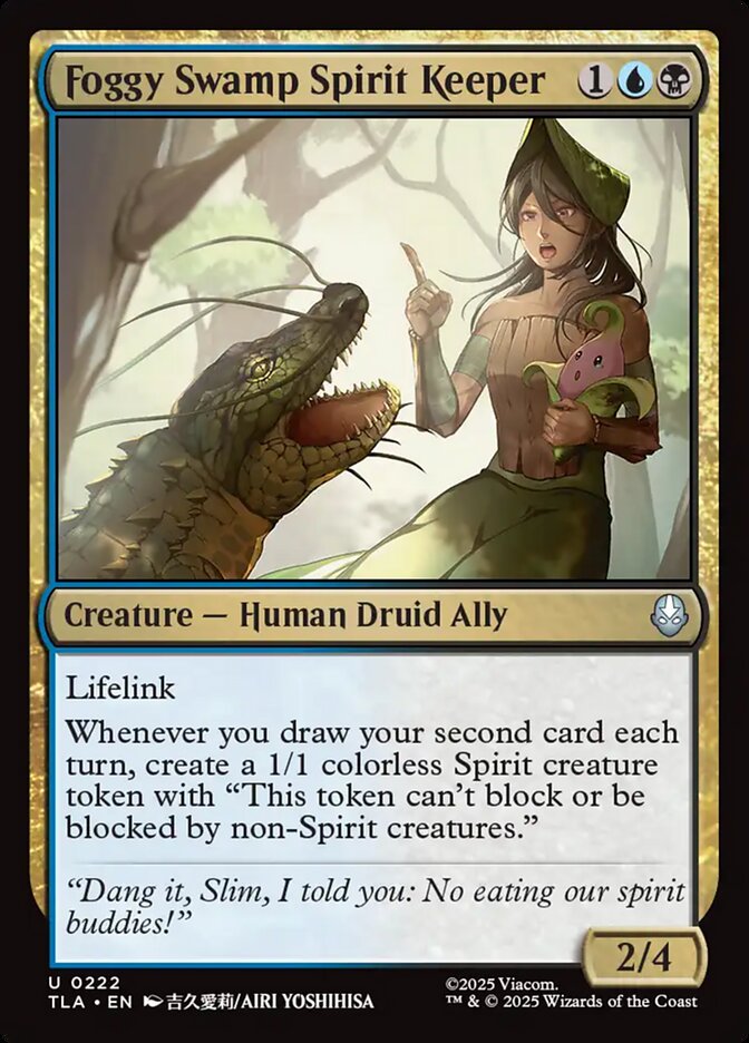 Foggy Swamp Spirit Keeper (222) - Avatar: The Last Airbender (TLA)