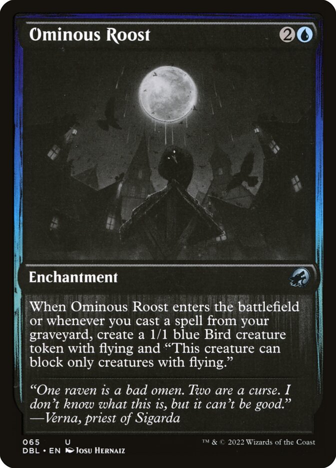 Ominous Roost - [Foil] Innistrad: Double Feature (DBL)