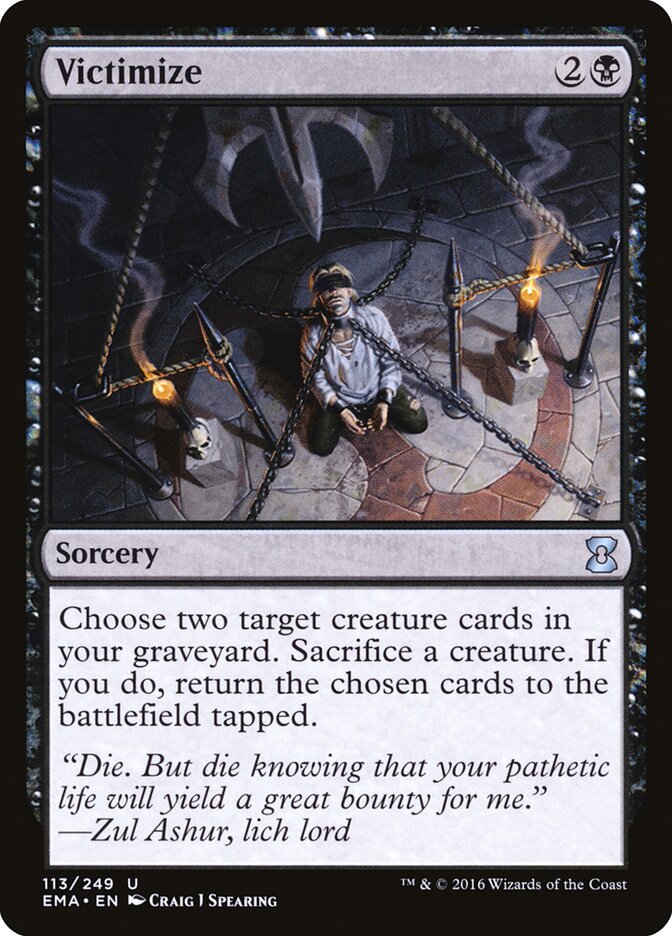 Victimize (113) - Eternal Masters (EMA)