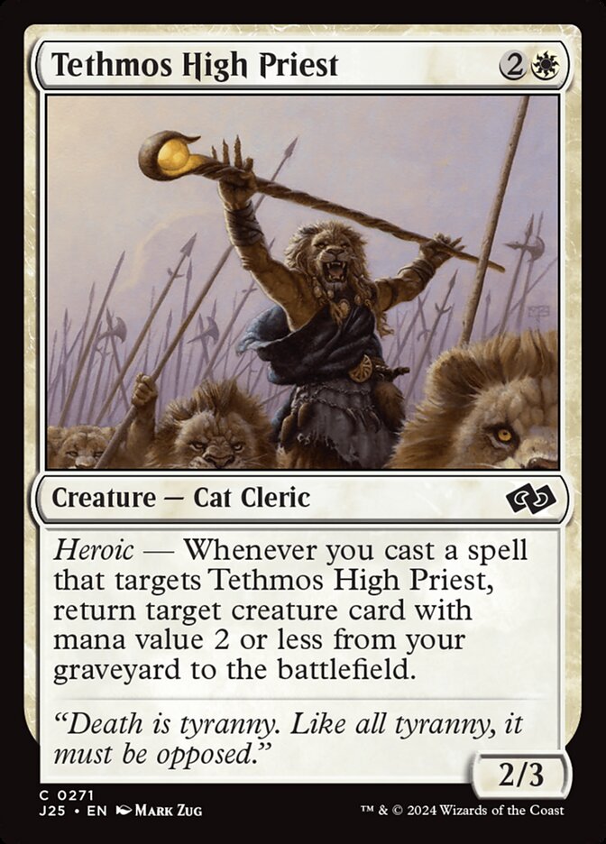 Tethmos High Priest - Foundations Jumpstart (J25)