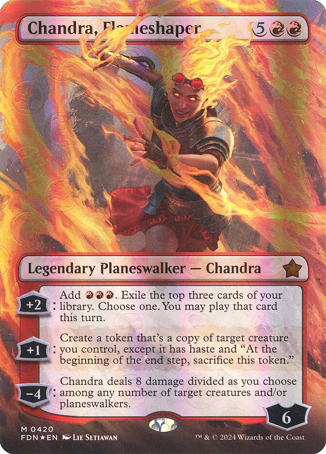 Chandra, Flameshaper (420) - Foundations (FDN)