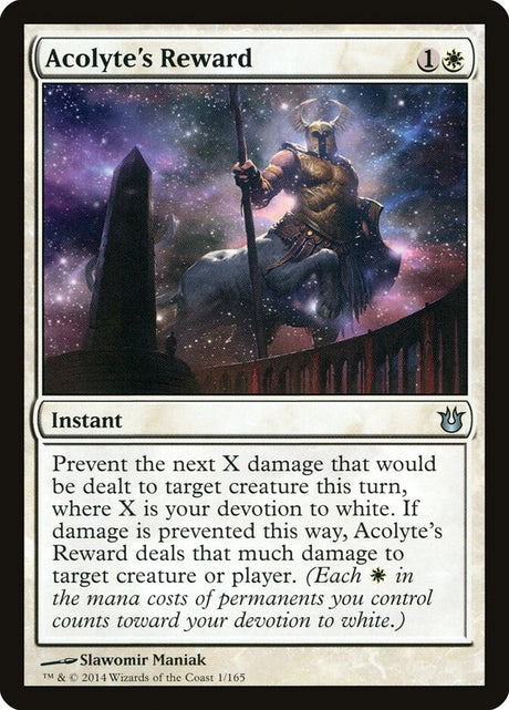 Acolyte's Reward (1) - Born of the Gods (BNG)