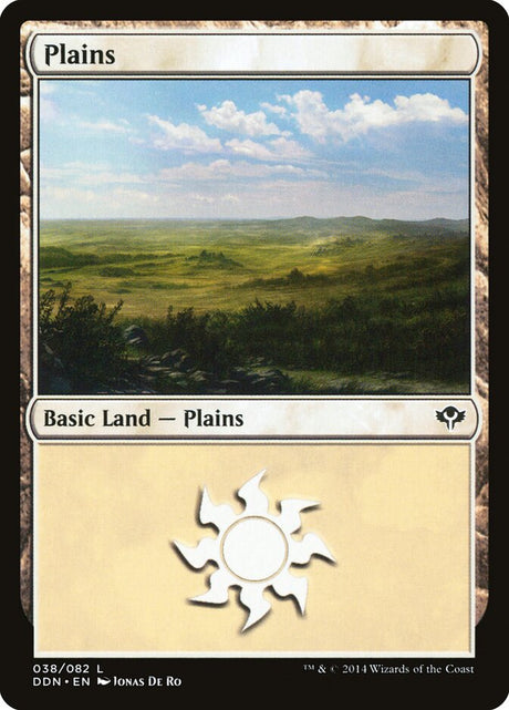 Plains (38) - Duel Decks: Speed vs. Cunning (DDN)
